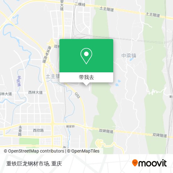重铁巨龙钢材市场地图