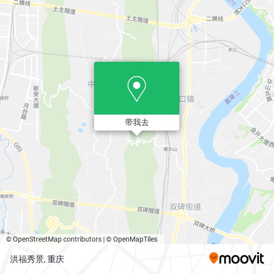 洪福秀景地图