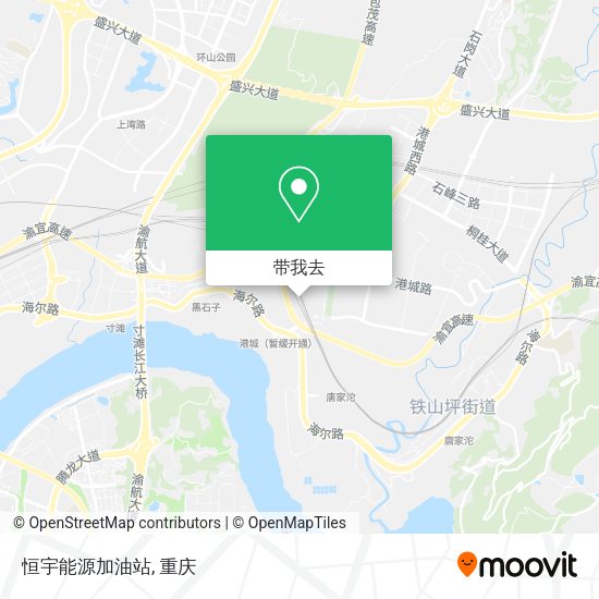 恒宇能源加油站地图