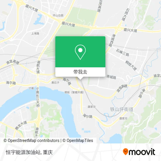 恒宇能源加油站地图