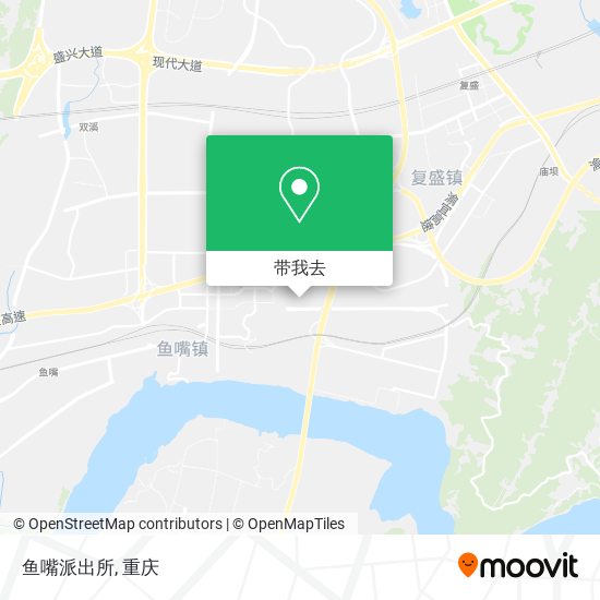 鱼嘴派出所地图