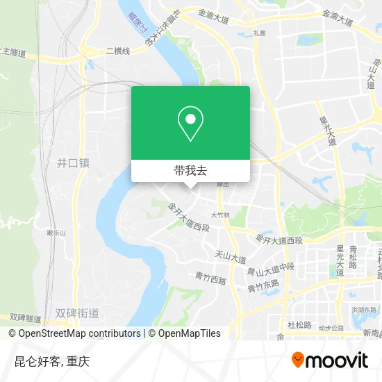 昆仑好客地图