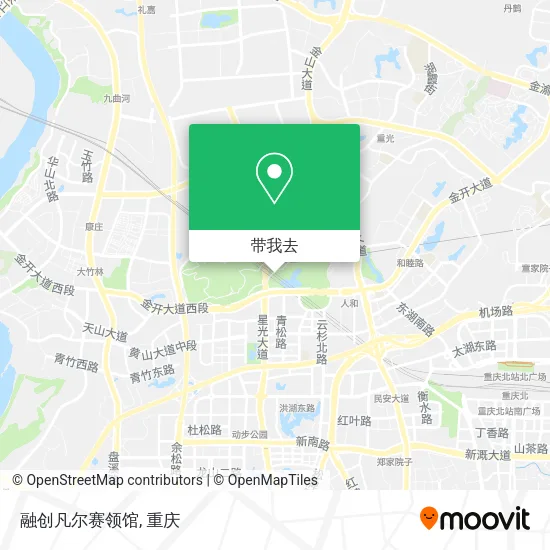 融创凡尔赛领馆地图