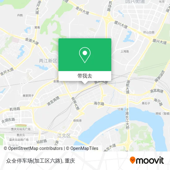 众全停车场(加工区六路)地图