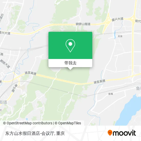 东方山水假日酒店-会议厅地图