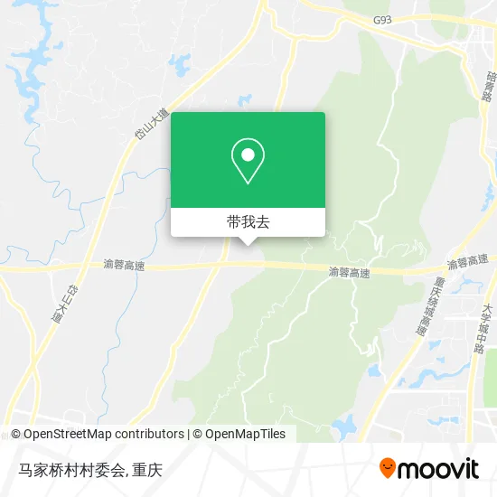 马家桥村村委会地图
