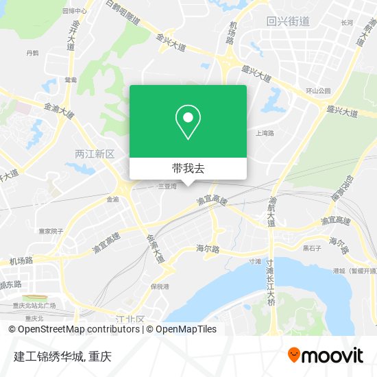 建工锦绣华城地图