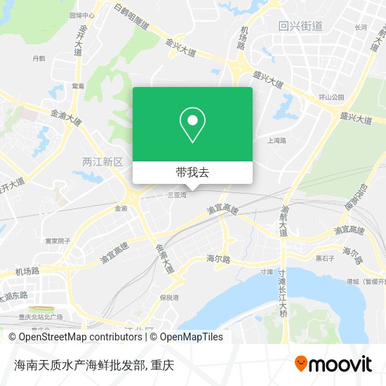 海南天质水产海鲜批发部地图