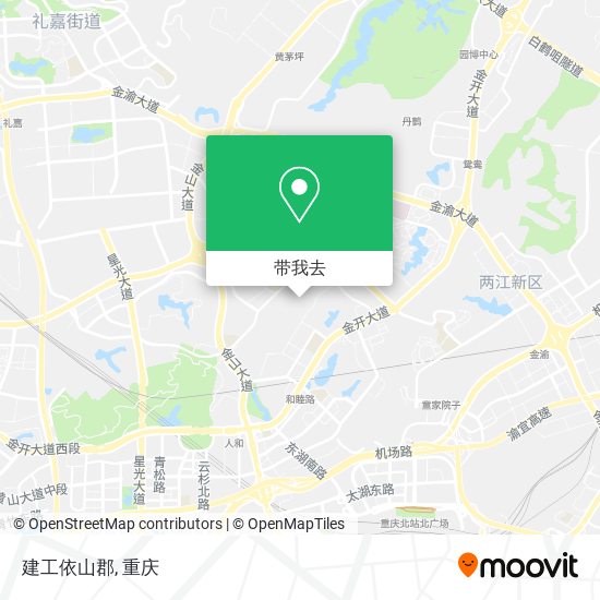建工依山郡地图