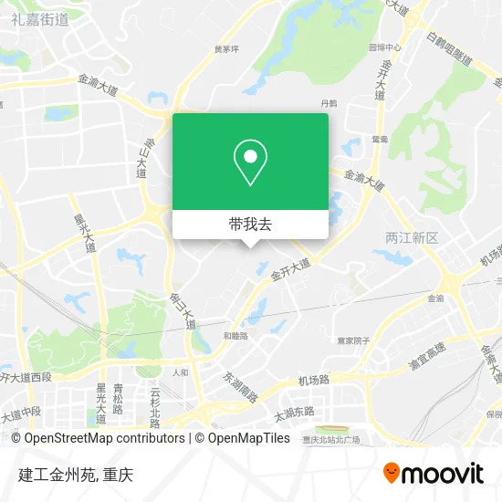 建工金州苑地图