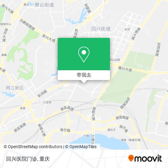 回兴医院门诊地图