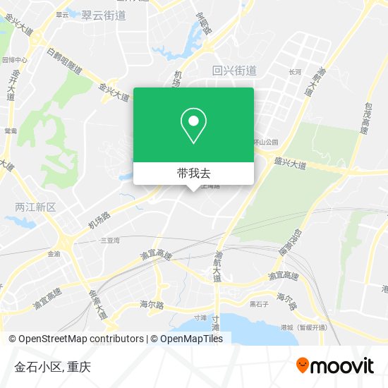 金石小区地图