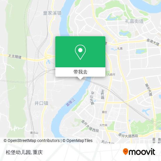 松堡幼儿园地图