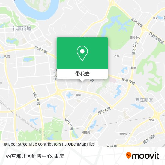 约克郡北区销售中心地图