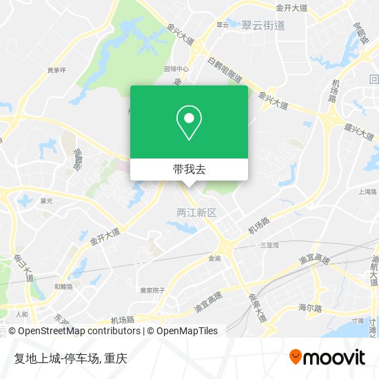 复地上城-停车场地图