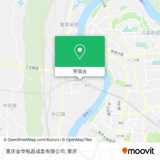 重庆金华电器成套有限公司地图