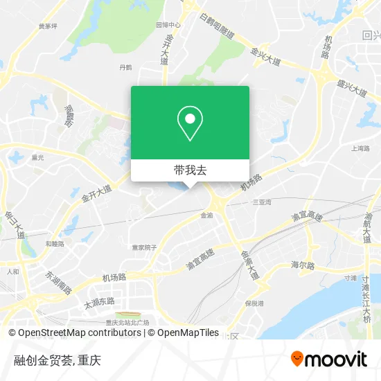 融创金贸荟地图