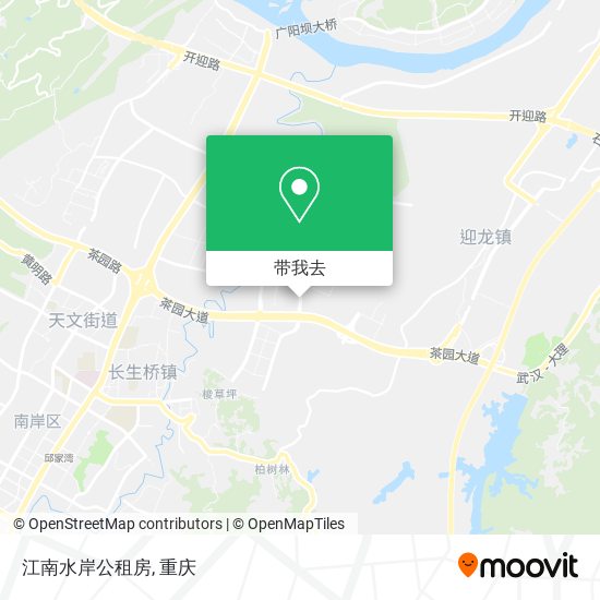 江南水岸公租房地图