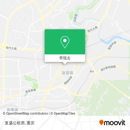 复盛公租房地图
