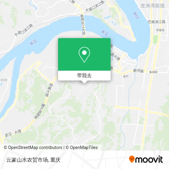 云篆山水农贸市场地图