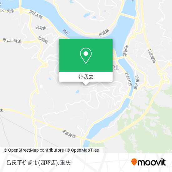 吕氏平价超市(四环店)地图