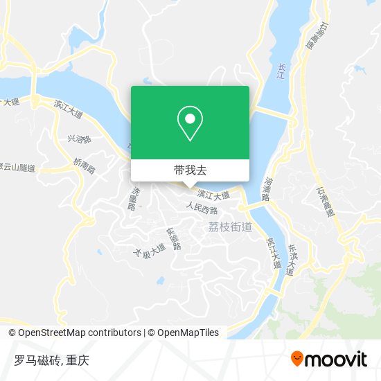 罗马磁砖地图