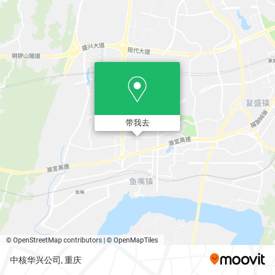 中核华兴公司地图