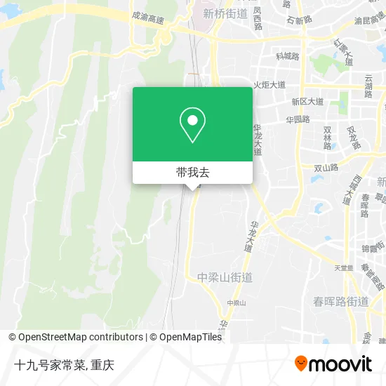 十九号家常菜地图