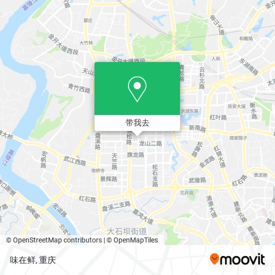 味在鲜地图
