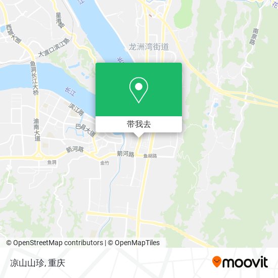 凉山山珍地图