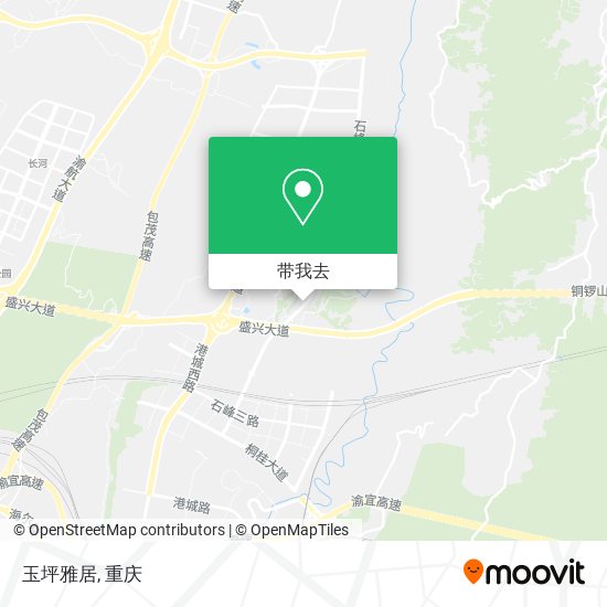 玉坪雅居地图