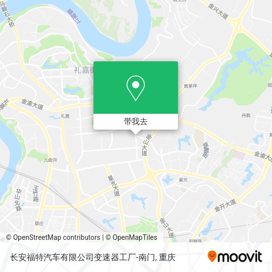 长安福特汽车有限公司变速器工厂-南门地图