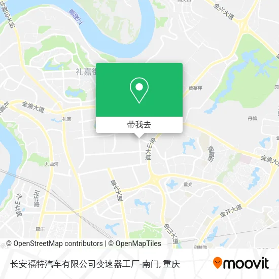 长安福特汽车有限公司变速器工厂-南门地图