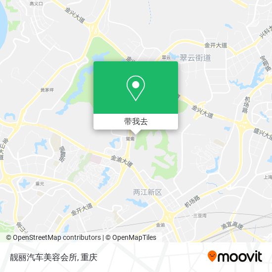 靓丽汽车美容会所地图