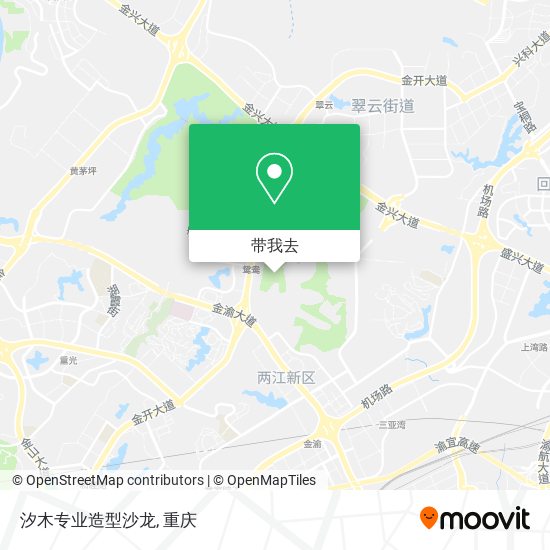 汐木专业造型沙龙地图