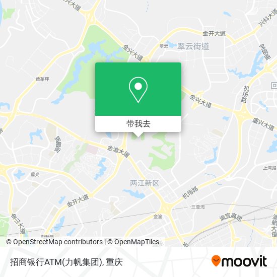 招商银行ATM(力帆集团)地图