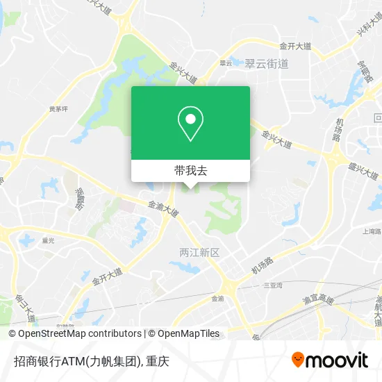 招商银行ATM(力帆集团)地图