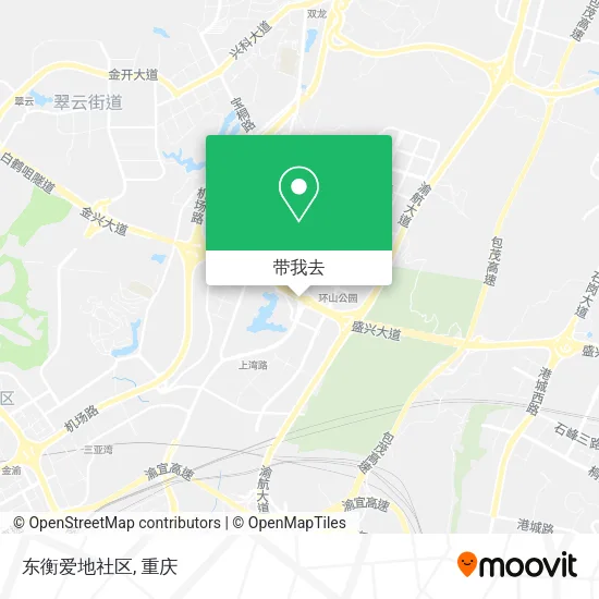 东衡爱地社区地图