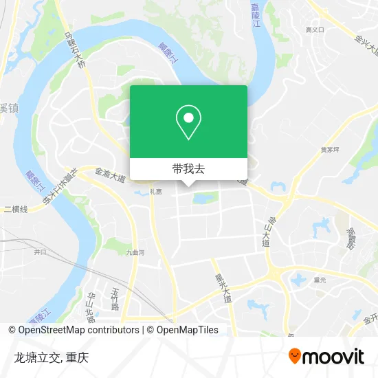 龙塘立交地图