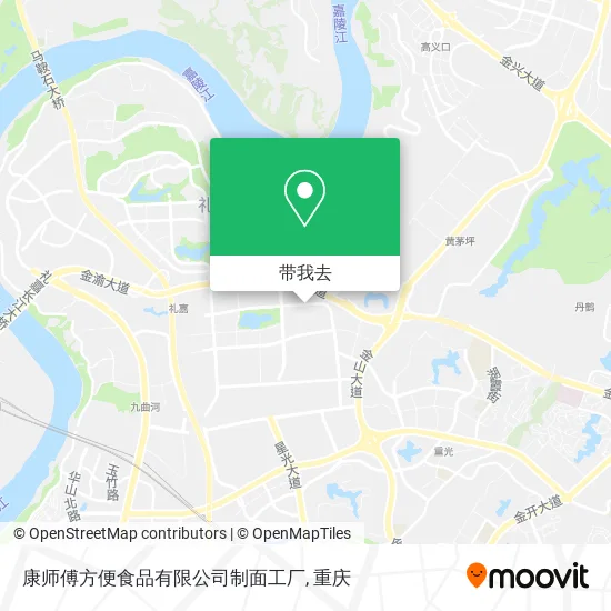 康师傅方便食品有限公司制面工厂地图