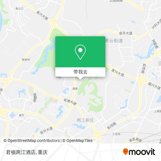 君顿两江酒店地图
