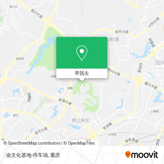 渝文化基地-停车场地图