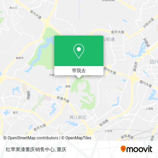 红苹果漆重庆销售中心地图