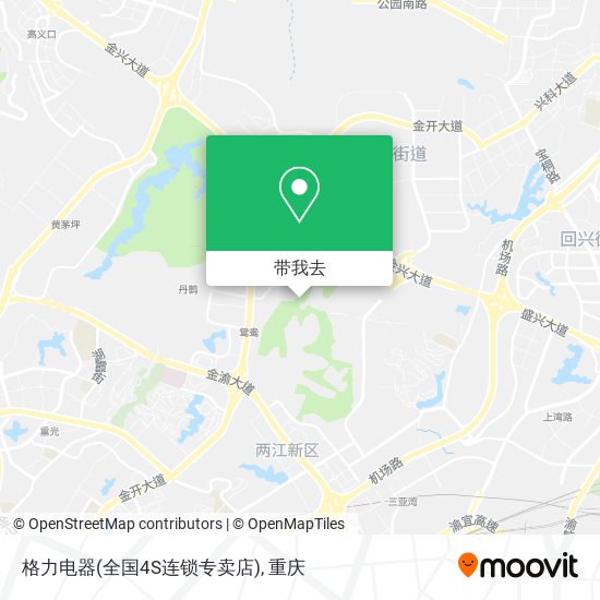 格力电器(全国4S连锁专卖店)地图