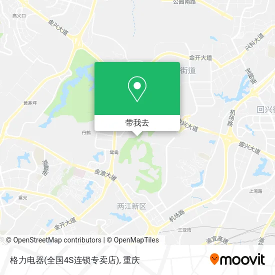 格力电器(全国4S连锁专卖店)地图
