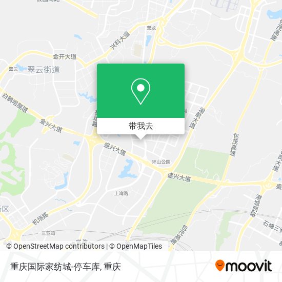 重庆国际家纺城-停车库地图
