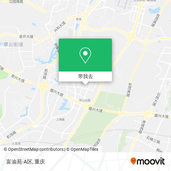 富渝苑-A区地图