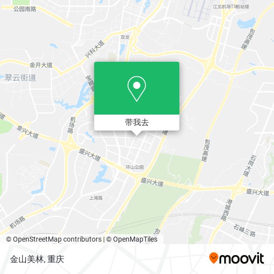 金山美林地图