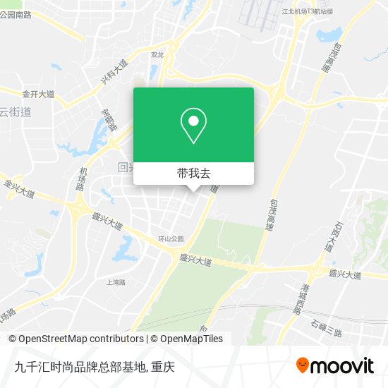 九千汇时尚品牌总部基地地图