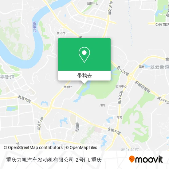 重庆力帆汽车发动机有限公司-2号门地图